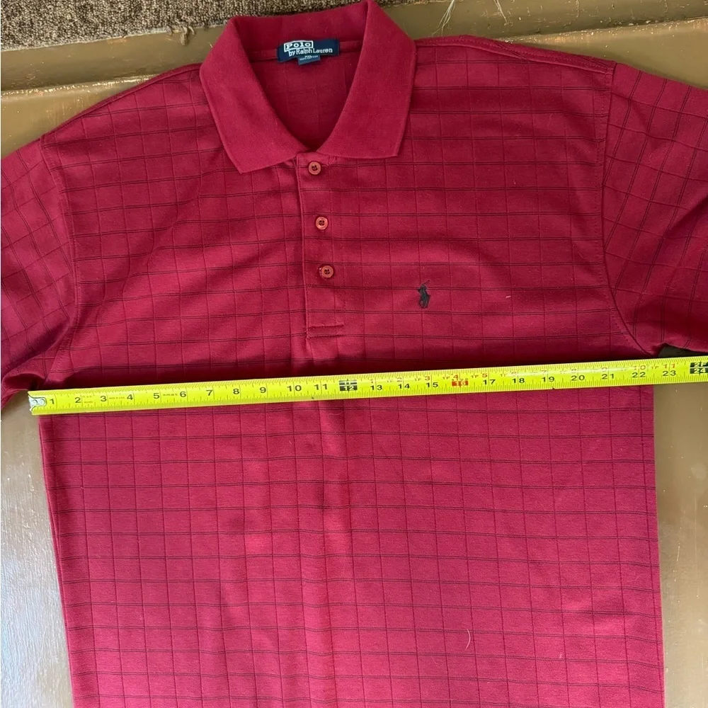Ralph Lauren Red Polo Shirt Classic Style. Men’s XXL